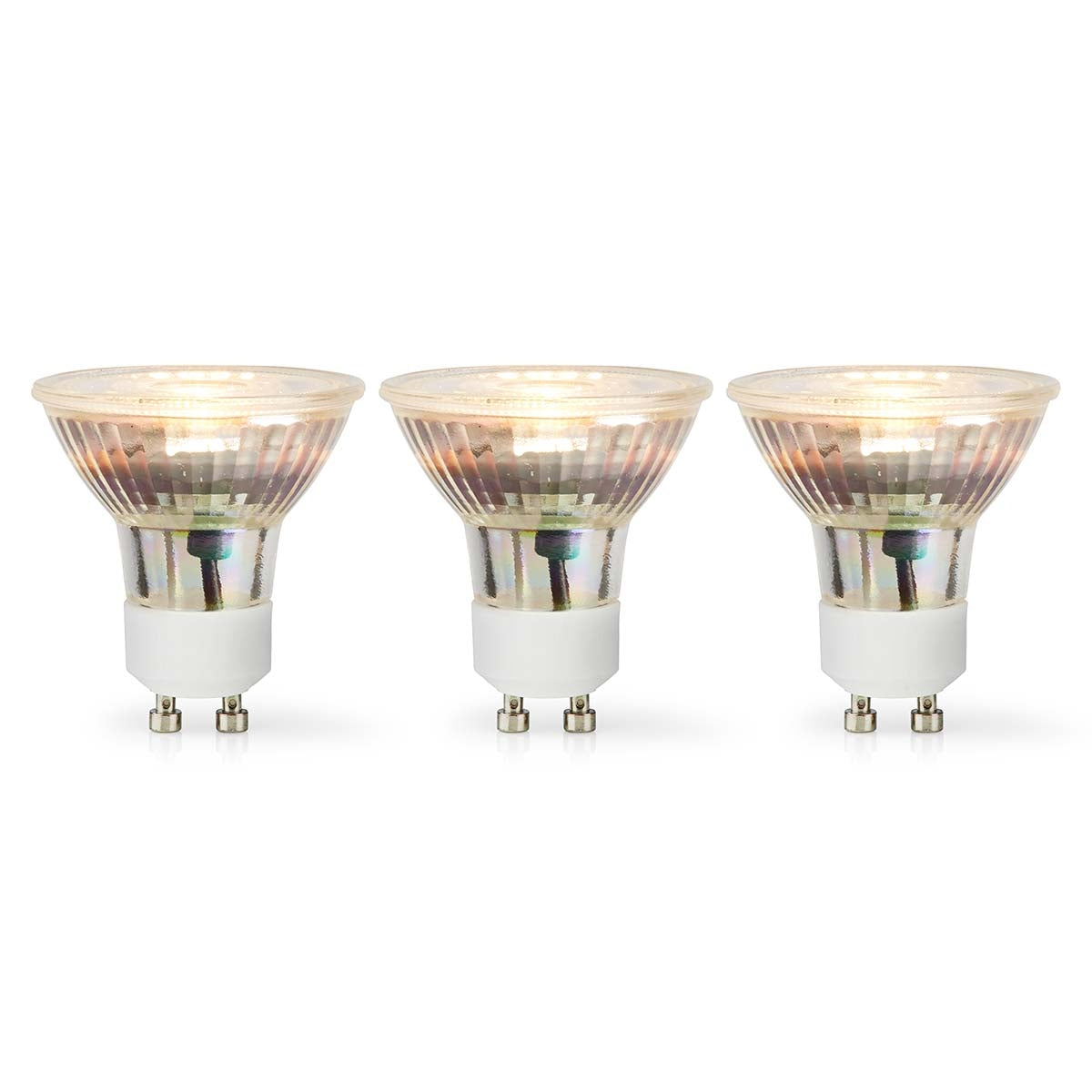 LED lamp GU10 | Spot | 4.5 W| 345 lm | 2700 K| Dimmable | Warm White | Retro Style | 3 pcs.