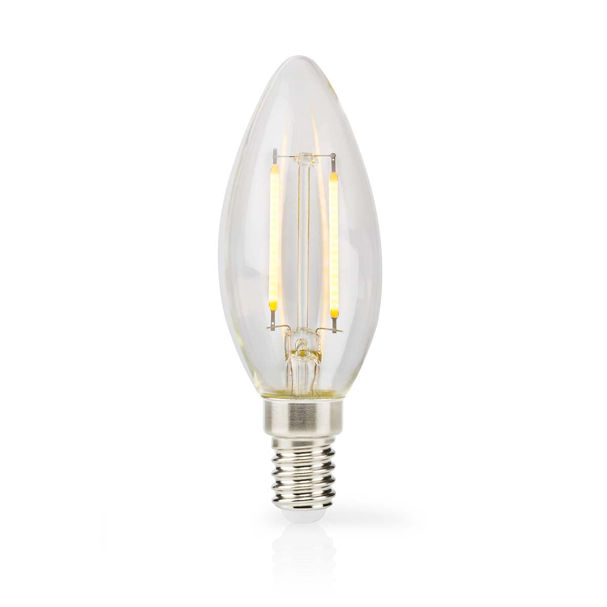 LED lamp Lamp E14 | Light | 2 W| 250 lm | 2700 K| Warm White | Retro Style | 1 pc. | Clear
