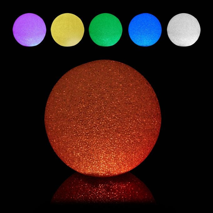 LED light globe with color change 20 cm