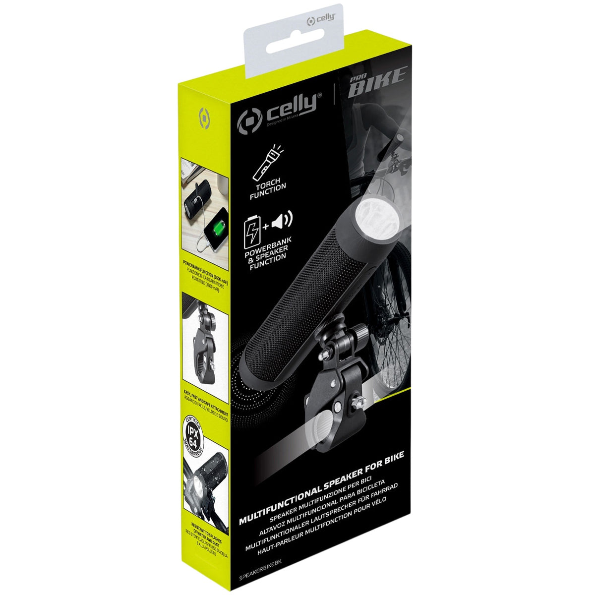 Lamp/Speaker/Powerbank for bicycle/e-scooter