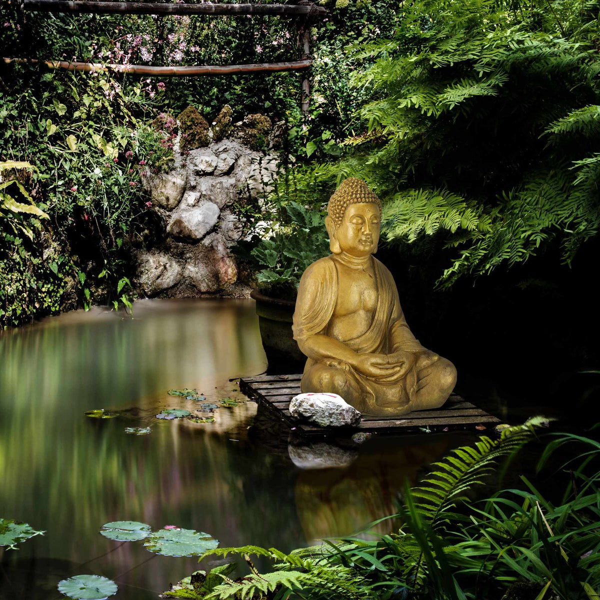 Large Buddha statue 70 cm