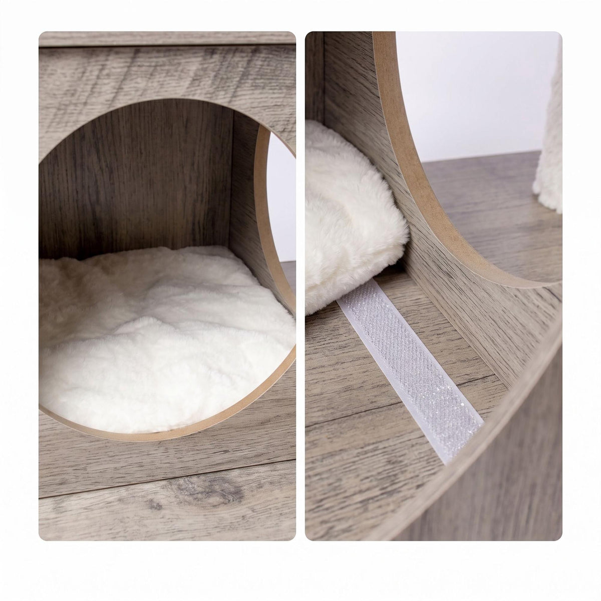 Large Cat Tree with Litter Tray and Sisal Posts
