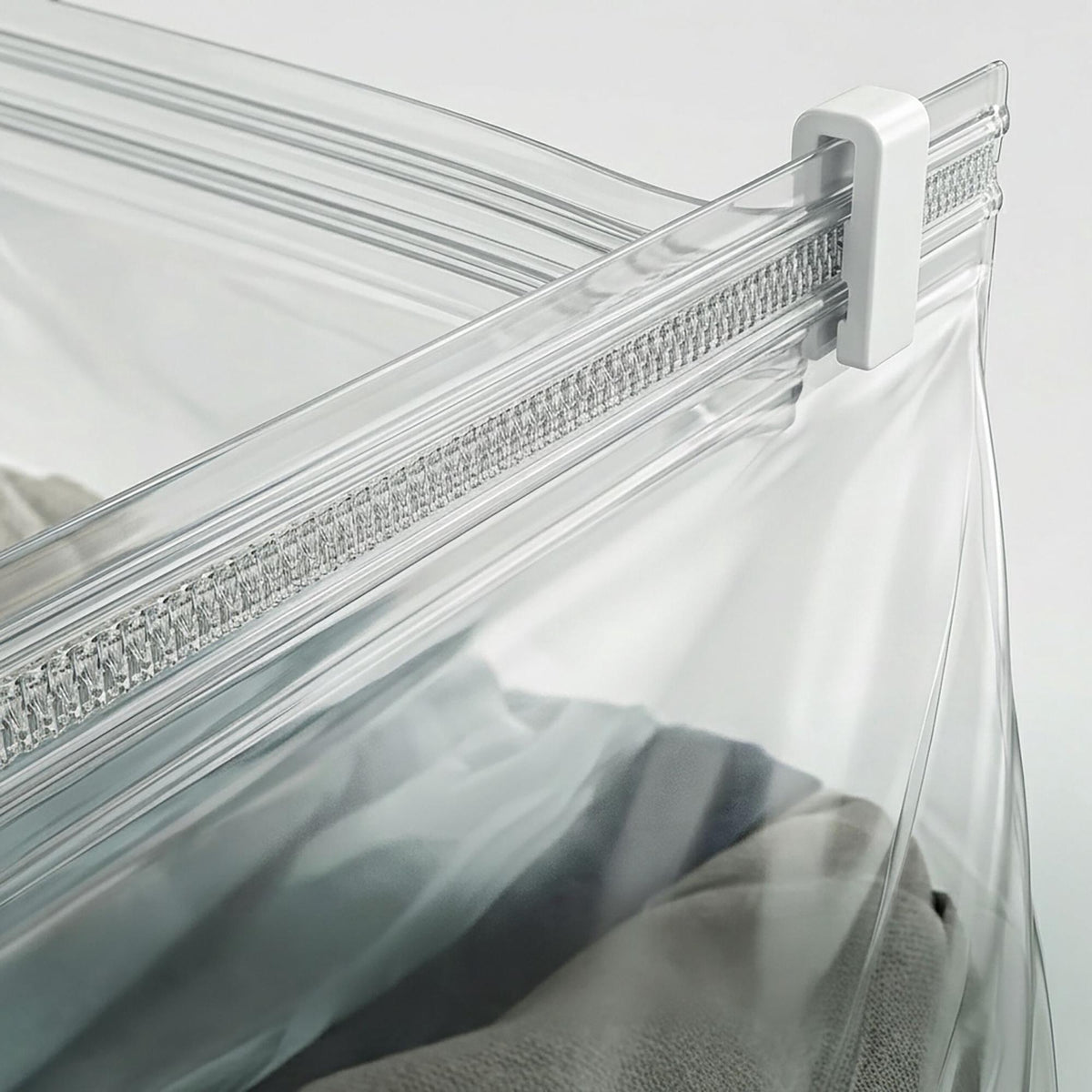 Large Gray Vacuum Storage Bags, 100x80 cm, 8-Pack
