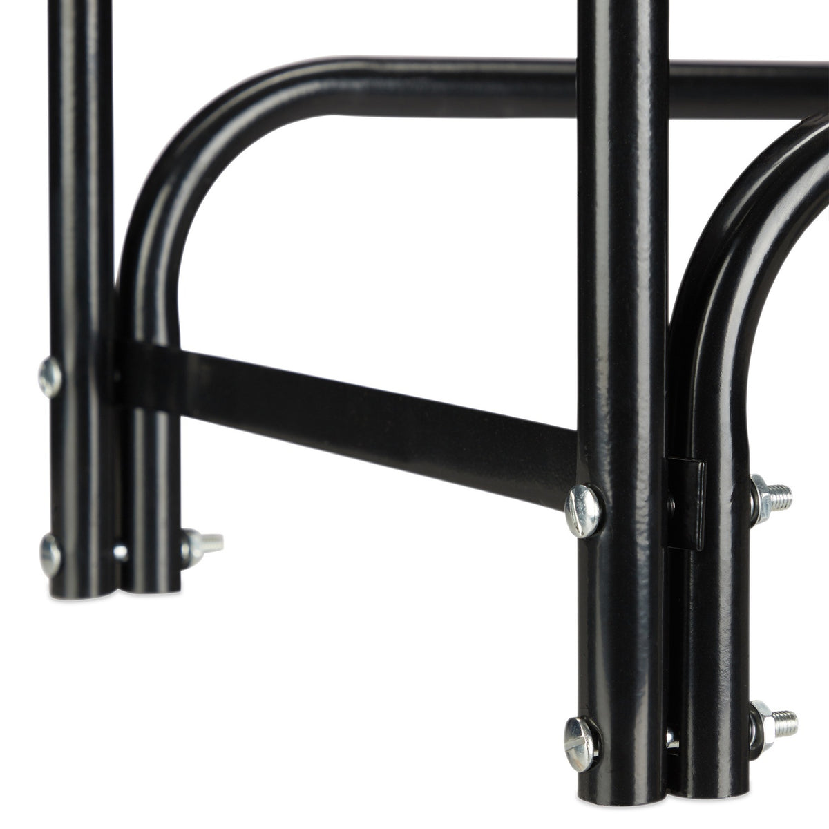 Large Metal Firewood Rack with Cover