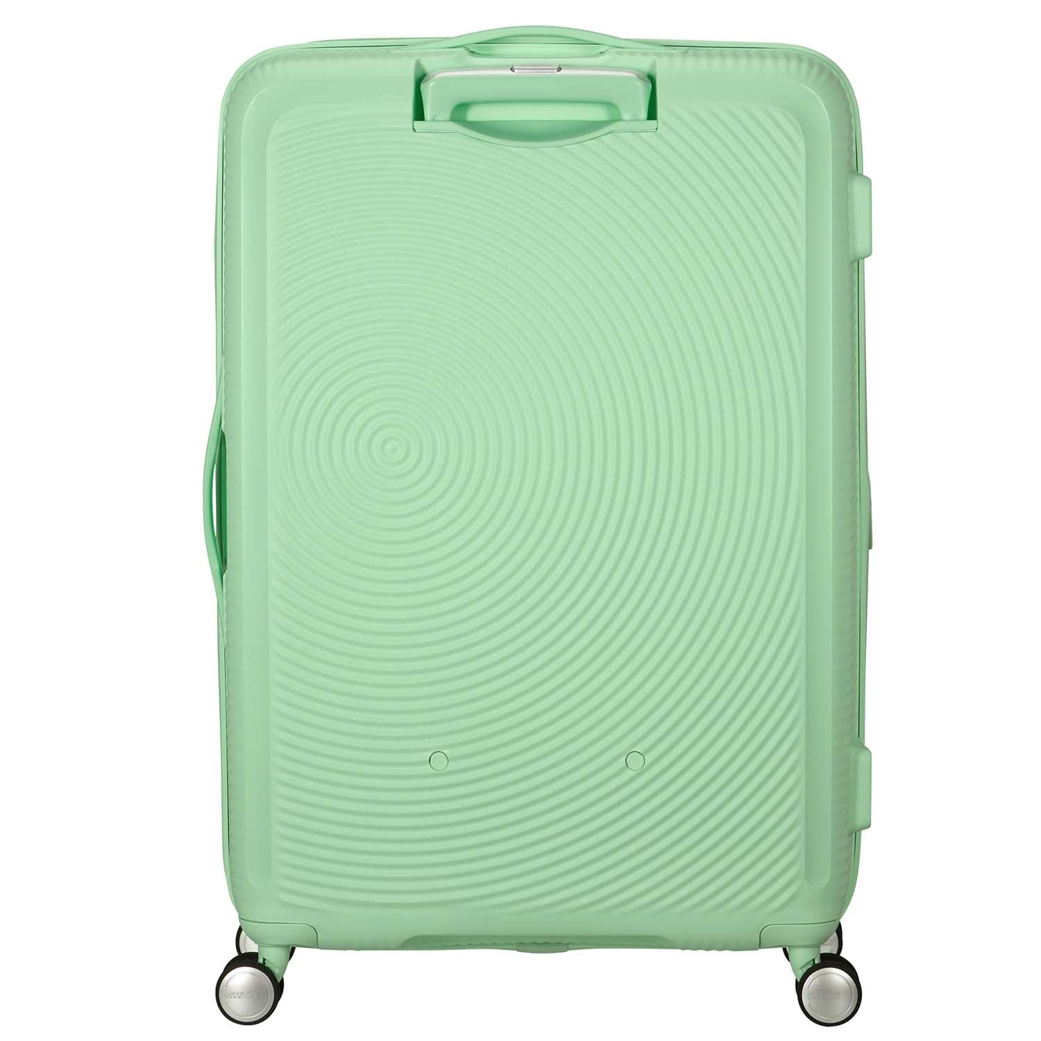 Large Pastel Green Soundbox Suitcase, 77 cm