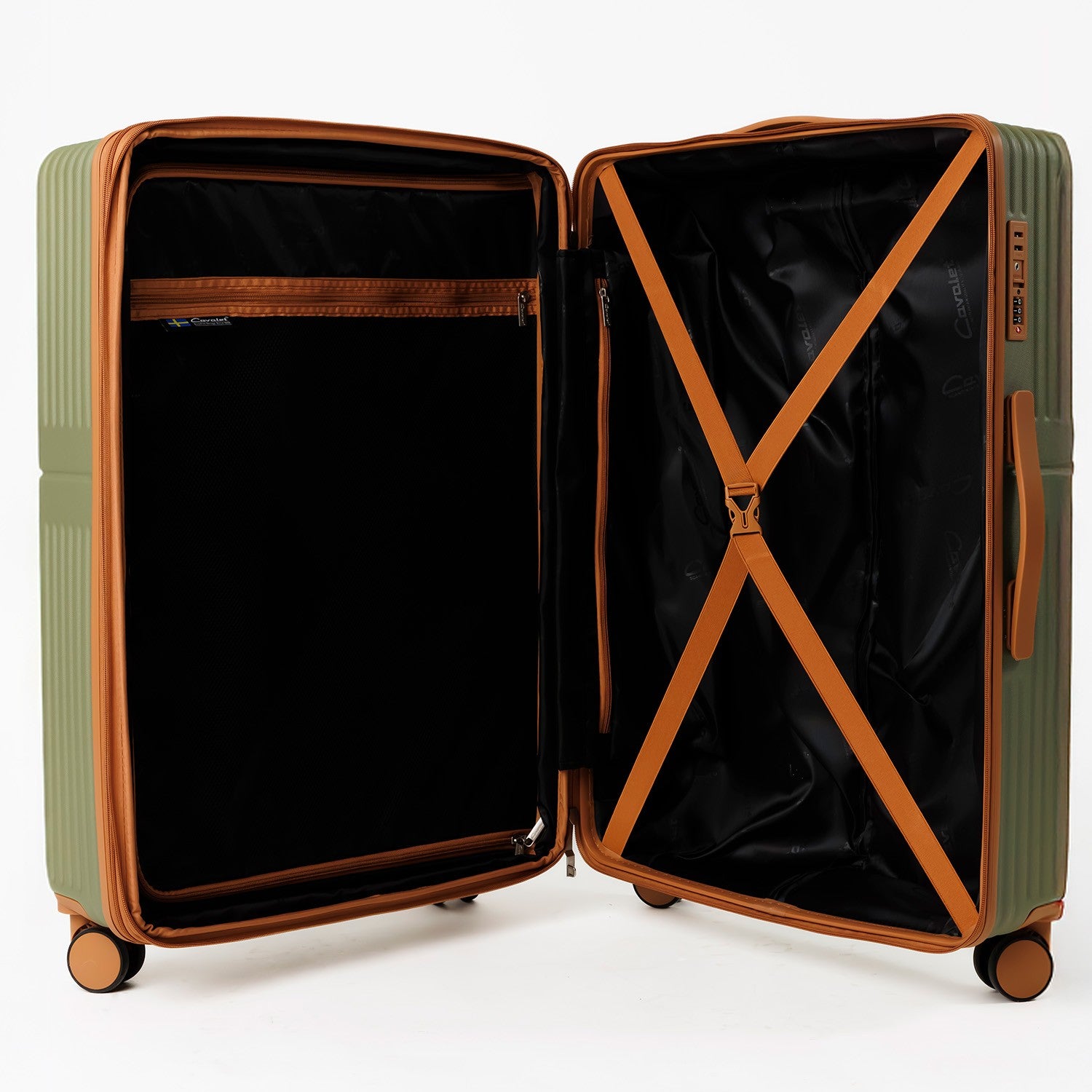 Large Pistachio Green Suitcase – Dalby Collection