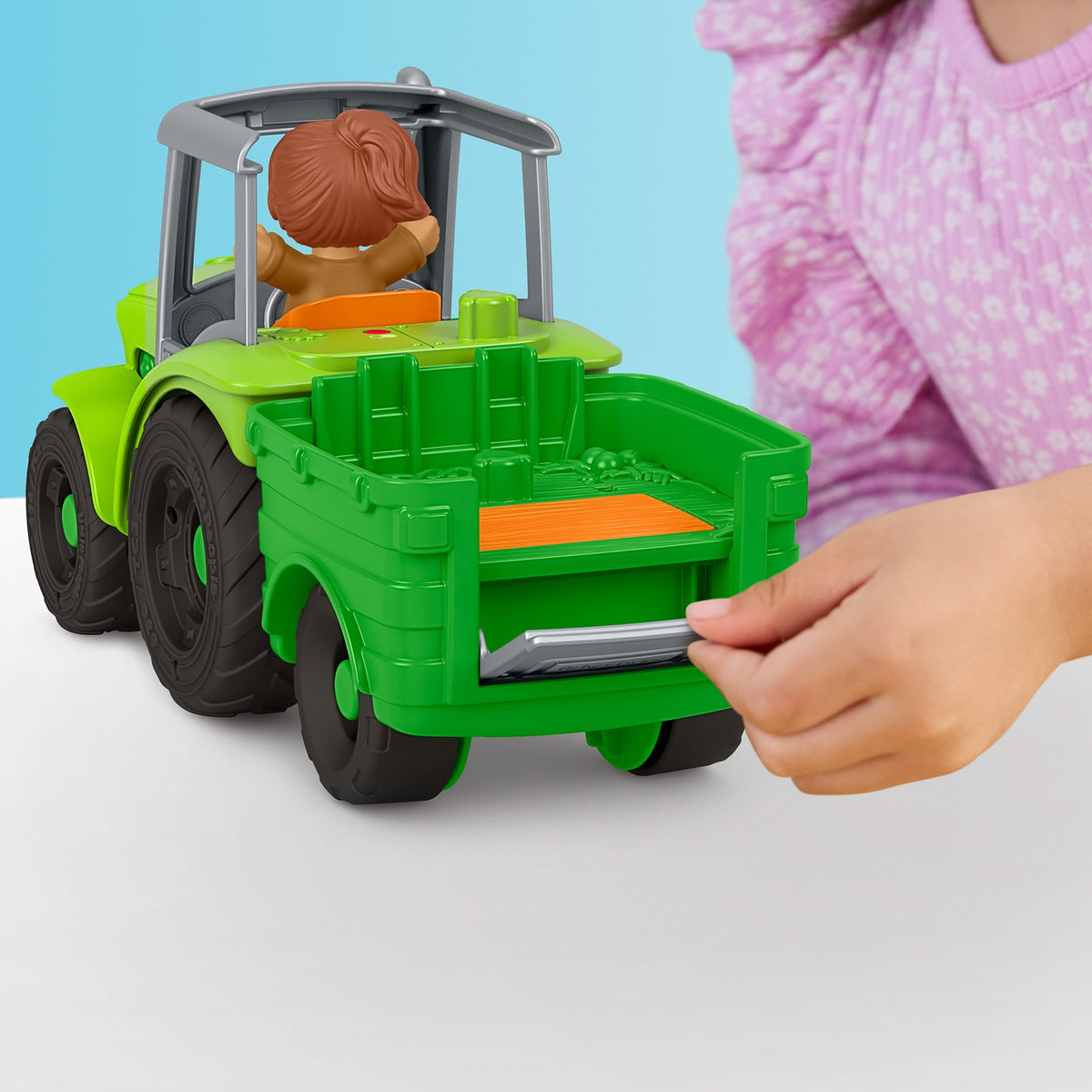 Large Toy Tractor with Sounds and Figure