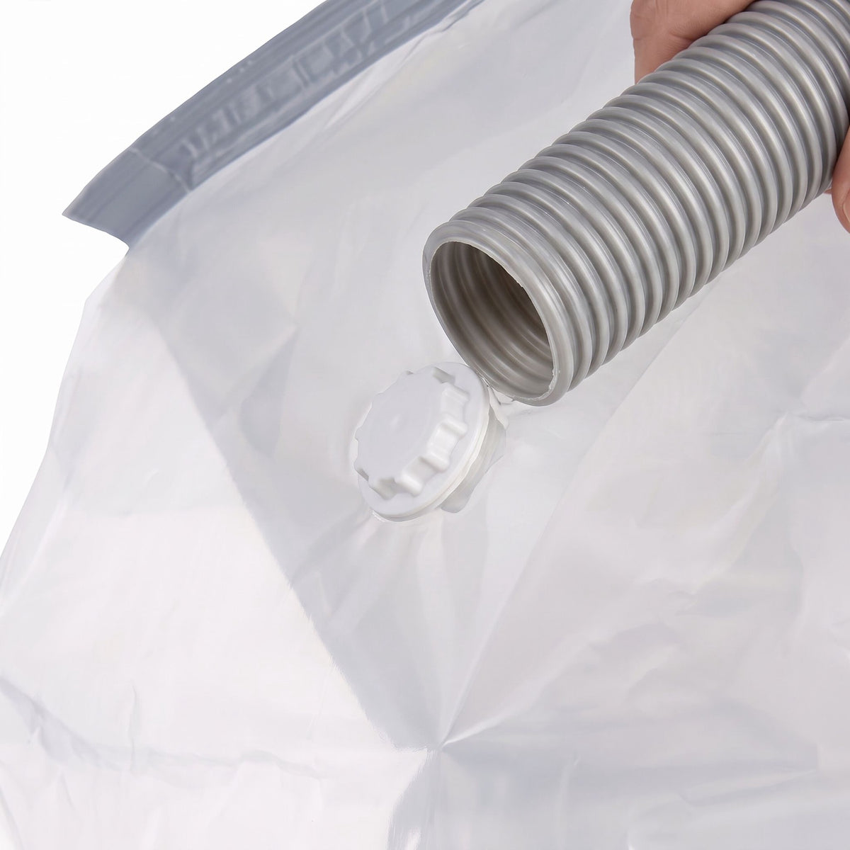 Large Vacuum Storage Bags, 100x80 cm, Set of 6, Grey