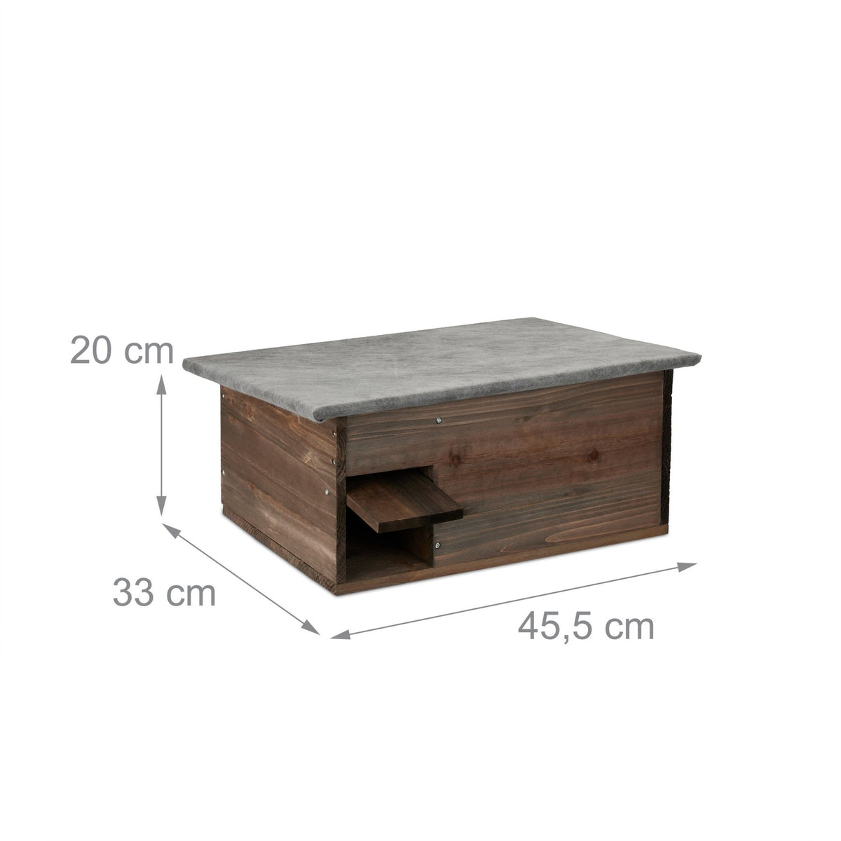 Large Wooden Hedgehog House