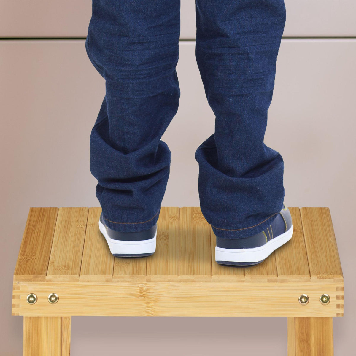 Large bamboo stool