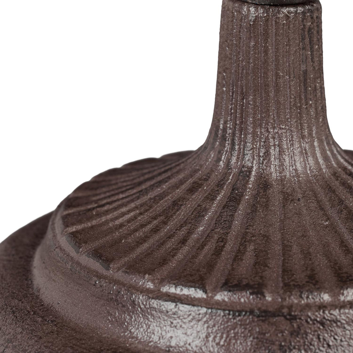 Large cast iron bird bath