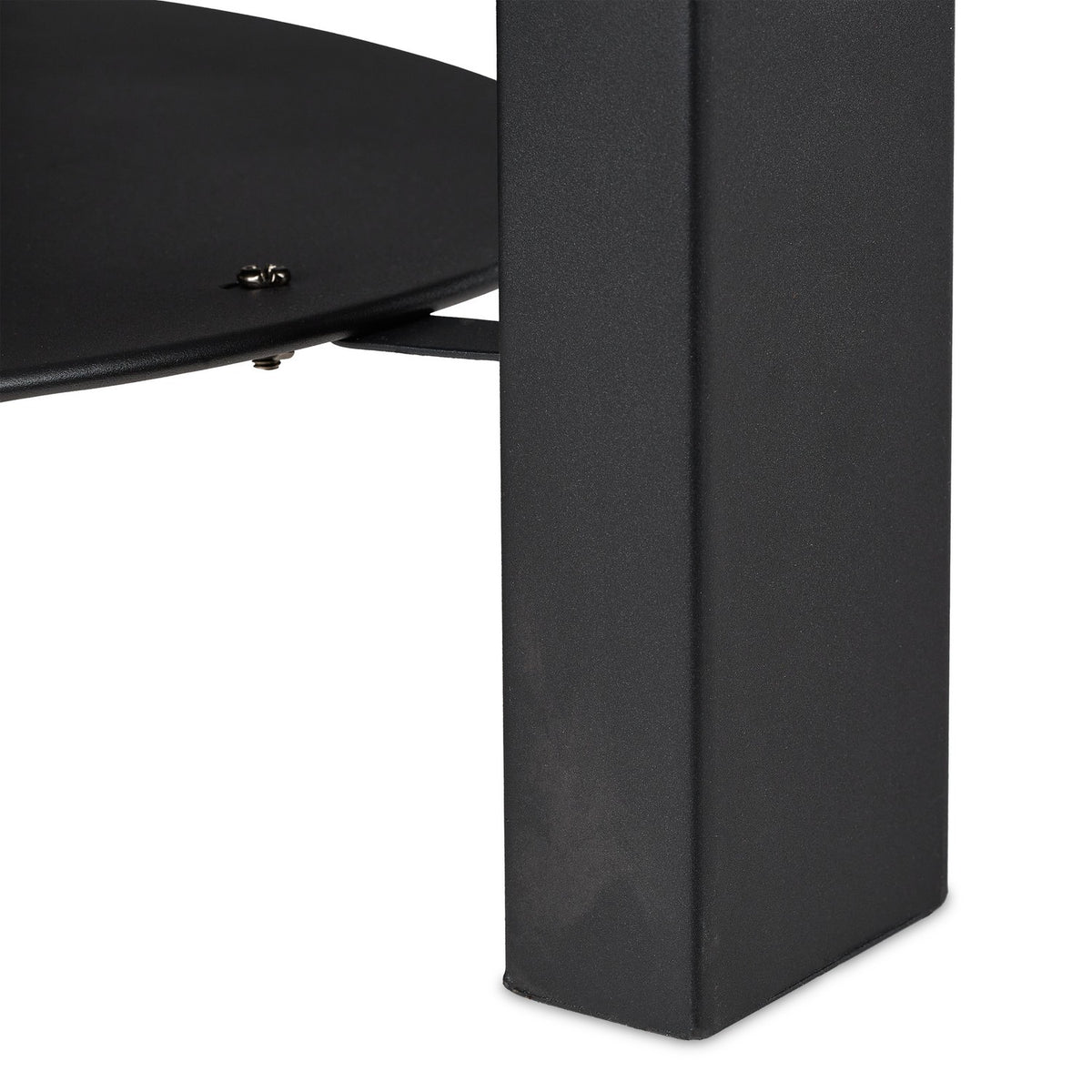Large firebox with spark protection
