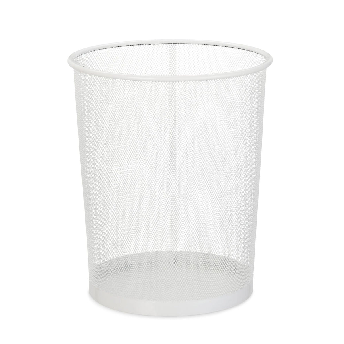 Large metal trash can