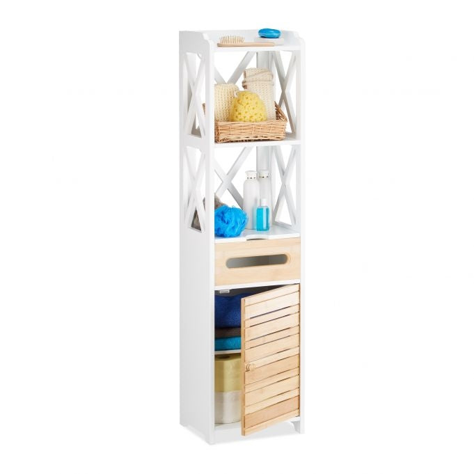 Large side cabinet with 6 shelves