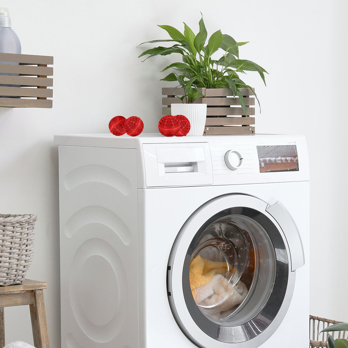 Laundry Balls Set of 4 – Eco-Friendly, Up to 1000 Uses