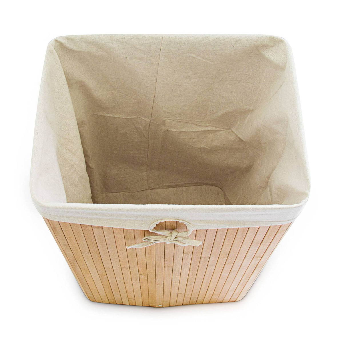 Laundry basket bamboo