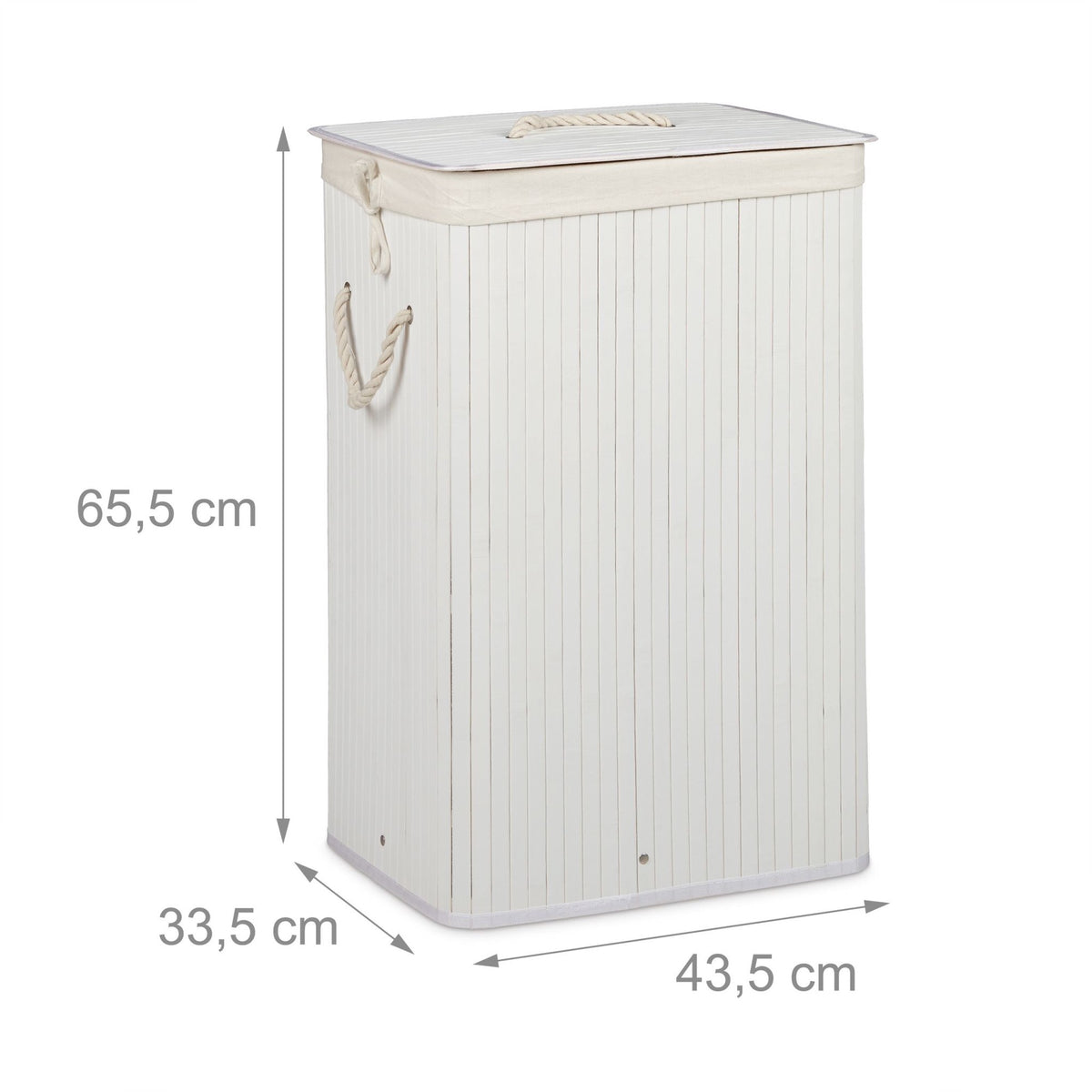 Laundry basket bamboo