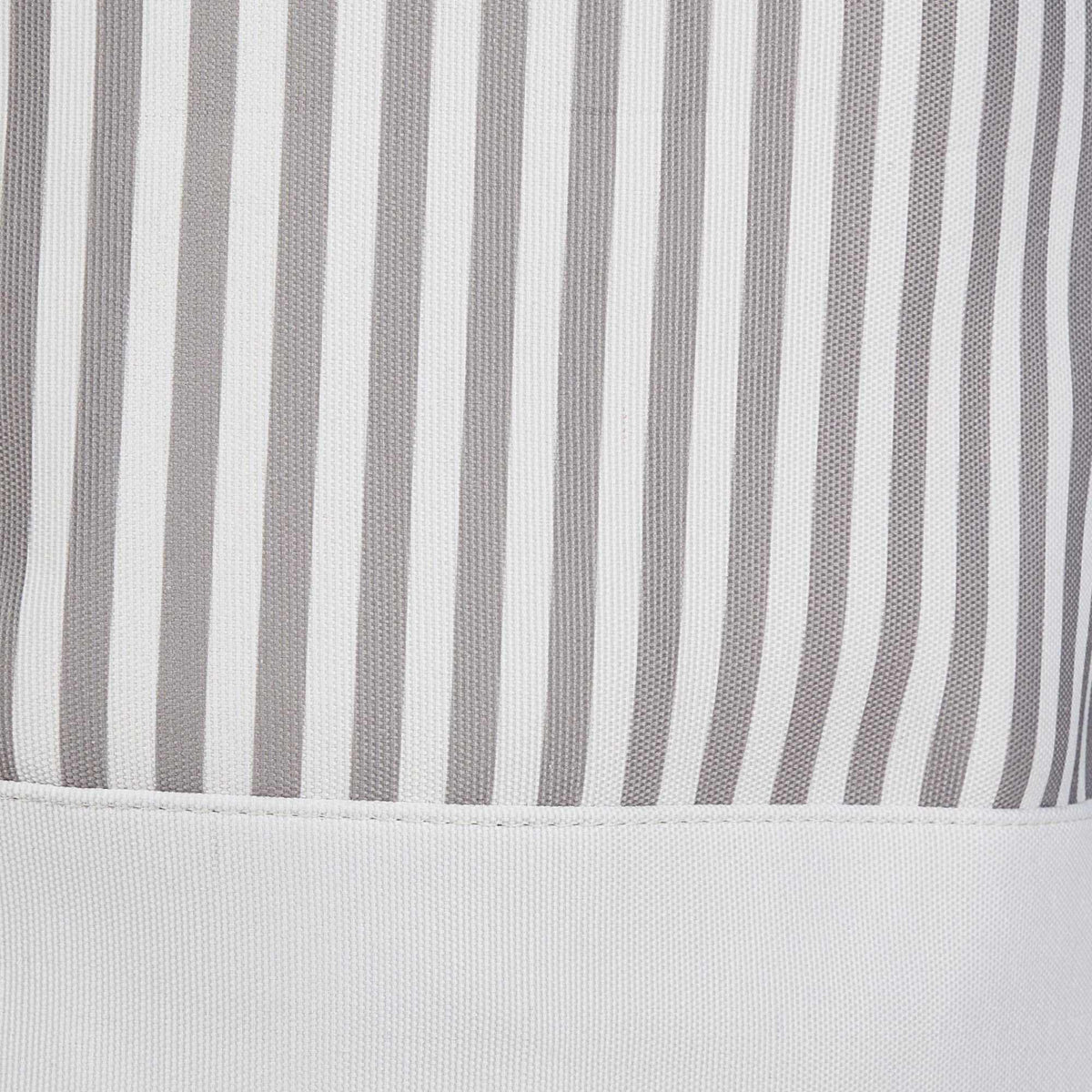 Laundry basket fabric with stripes