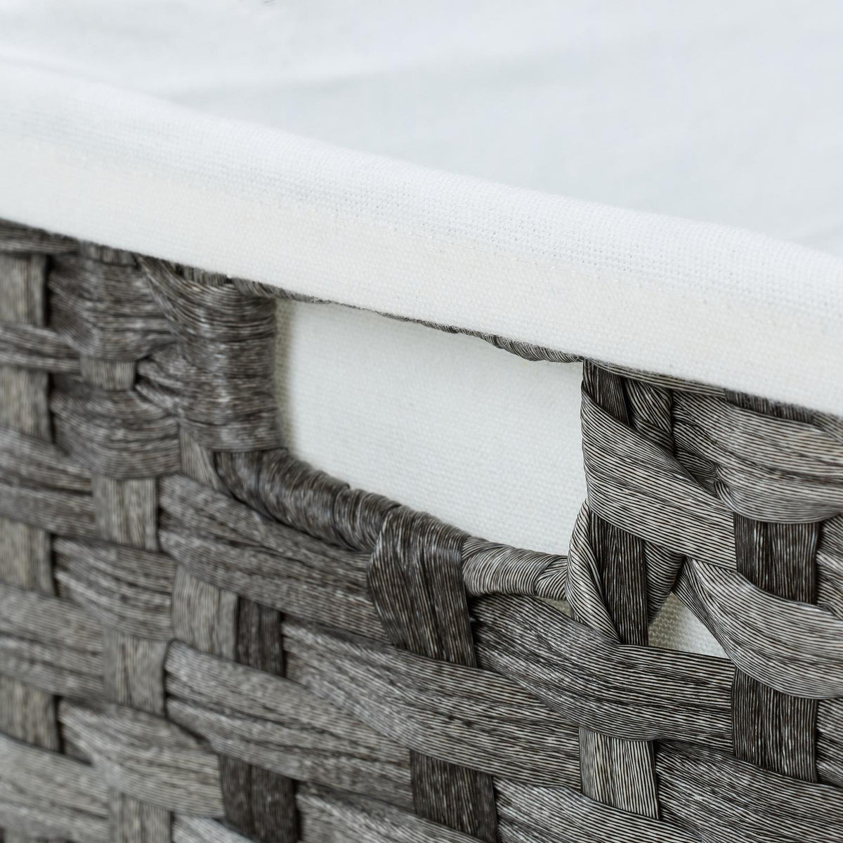 Laundry basket in rattan look 110 L