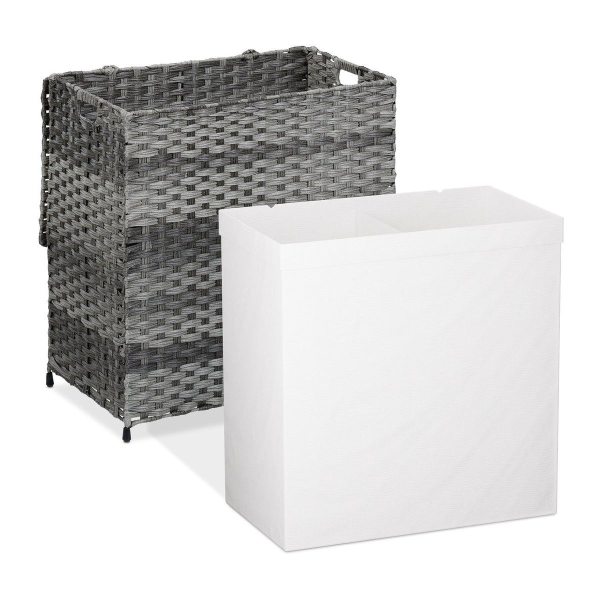 Laundry basket in rattan look 110 L