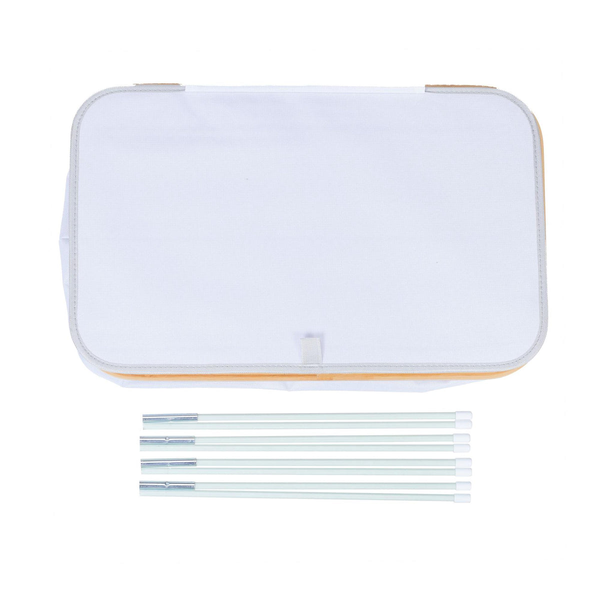 Laundry basket with lid 105 l