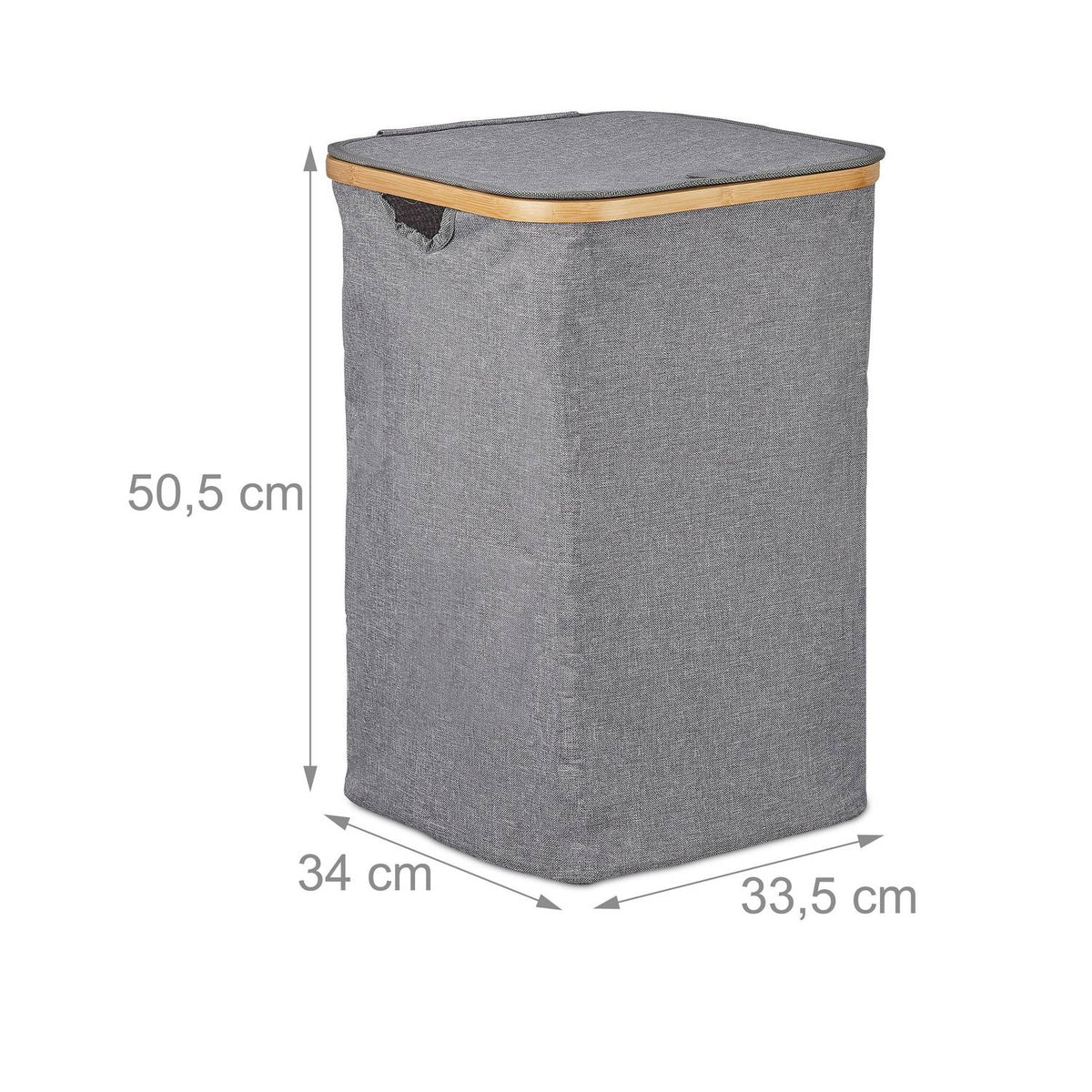 Laundry basket with lid square