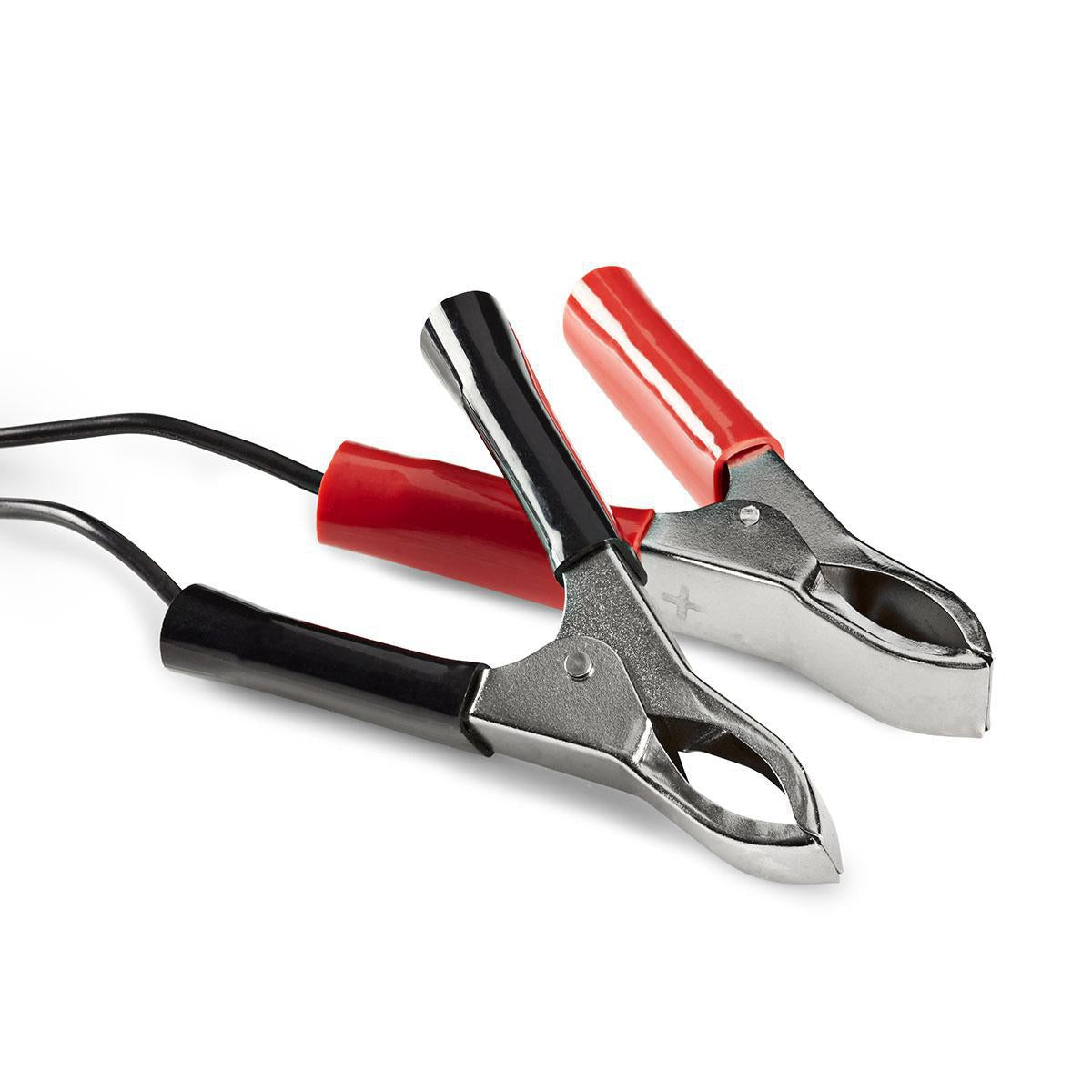 Lead Acid Battery Charger | 2.3 / 6.9 / 13.8 V DC | 0.6 A| Maintenance charge | Euro / Type C (CEE 7/16) | Battery Clamps | Battery type energy: AGM / Lead-acid / Gel / SLA / VRLA | Black