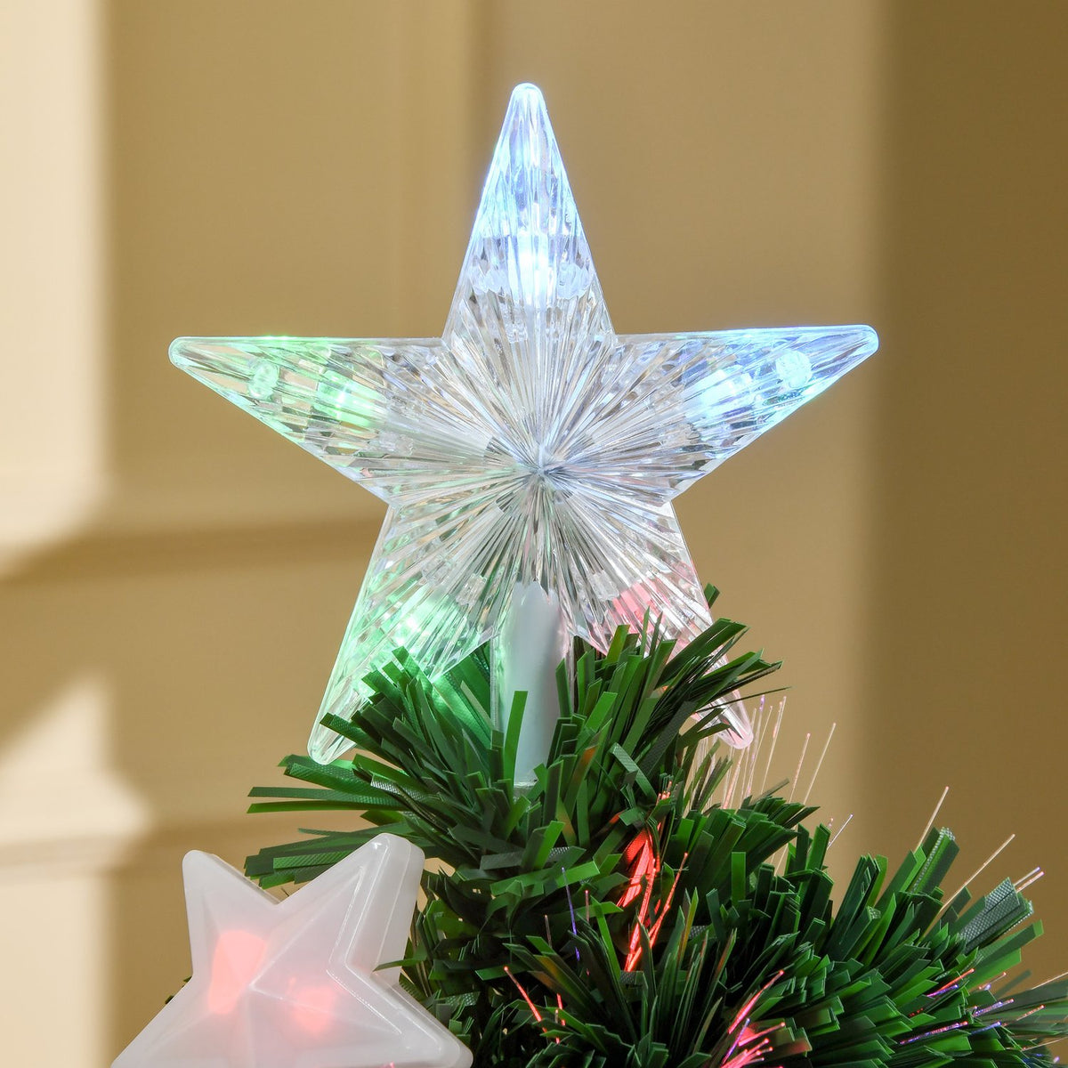 Led Christmas Tree Artificial Christmas Tree Artificial Tree With 16 Led Lamps 120 Cm