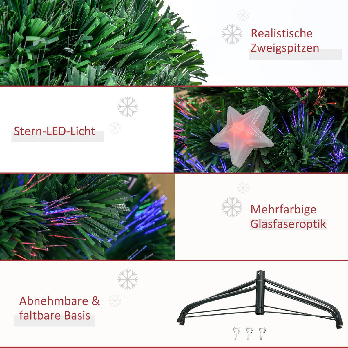 Led Christmas Tree Artificial Christmas Tree Artificial Tree With 16 Led Lamps 120 Cm