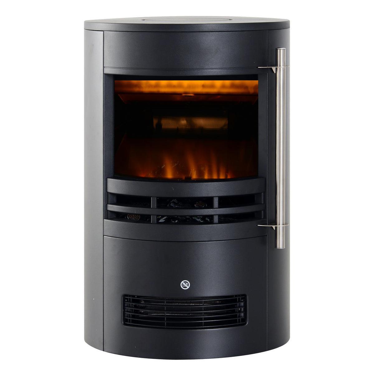 Led Electric Fireplace Wall Fireplace Freestanding Fireplace Stove With Flame Effect 900/2000W 41X41X64.5Cm