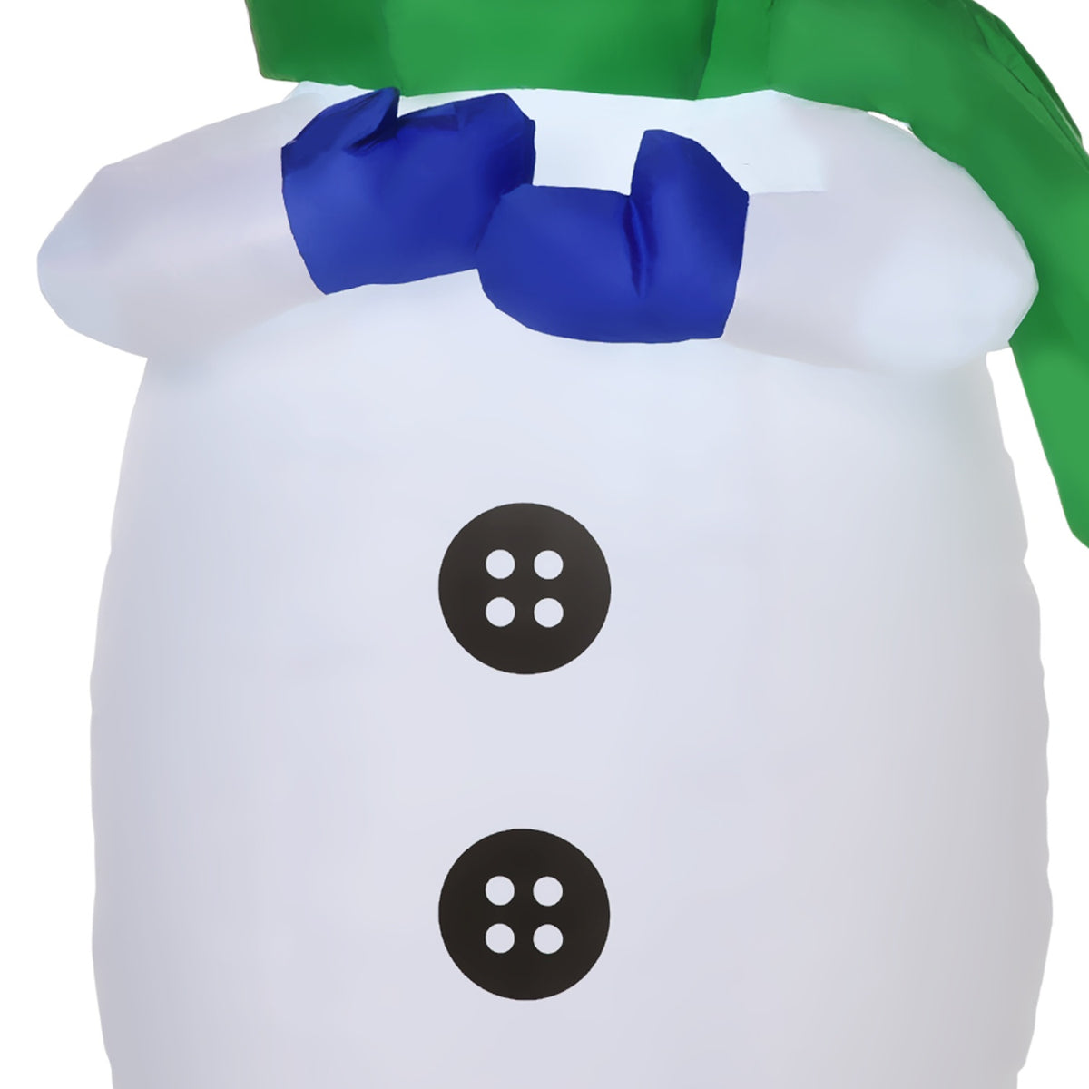Led Figure Motif Christmas Santa Claus Snowman Inflatable Christmas Decoration Illuminated Garden, L 55 X W 45 X H 120 Cm, Ip 44, Warm White