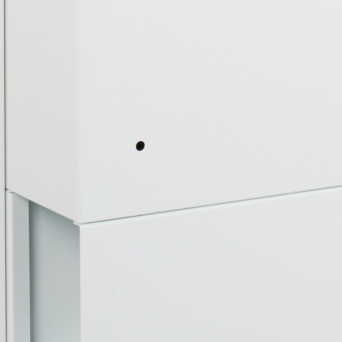 Letterbox with Newspaper Tube – Wall-Mounted, Iron