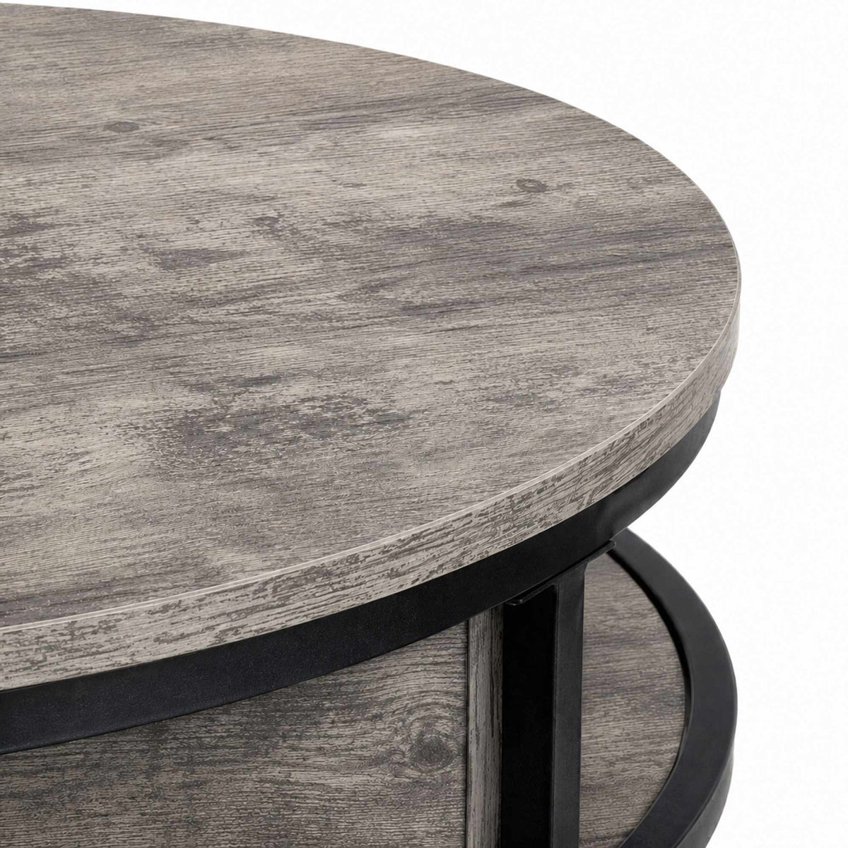 Lift-Top Coffee Table with Storage, Wood-Effect Finish
