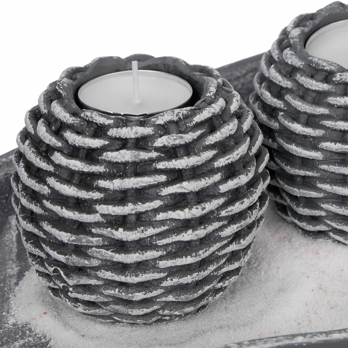 Light decoration with 4 tealight holders