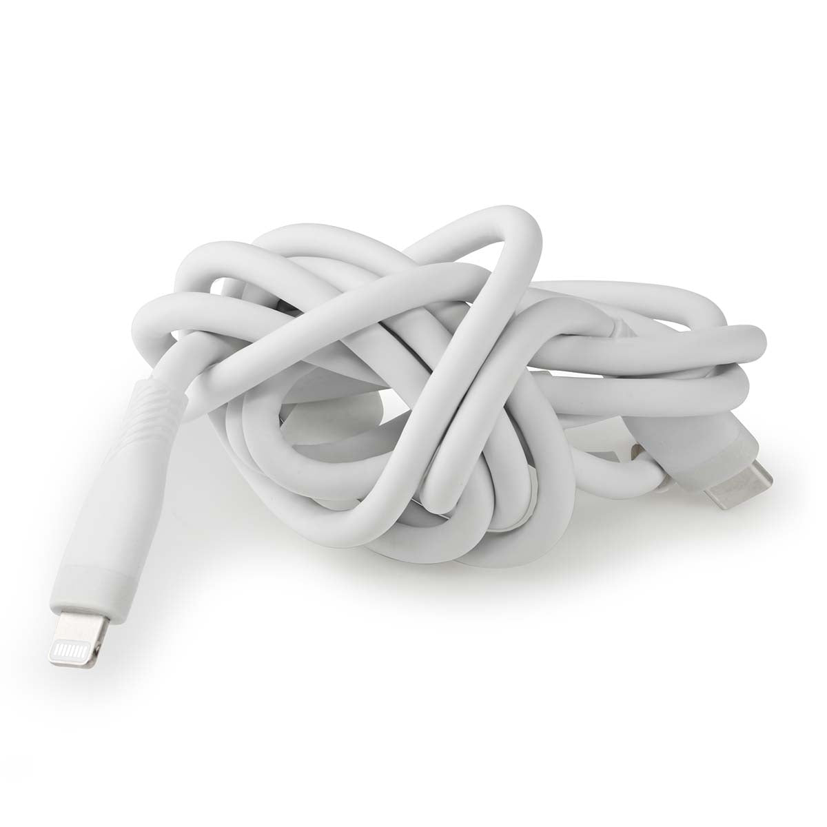 Lightning Cable | USB 2.0 | Apple Lightning, 8-pin | USB-C™ Male | 480 Mbps | Nickel Plated | 1.50 m | Round | Silicone | White | Box