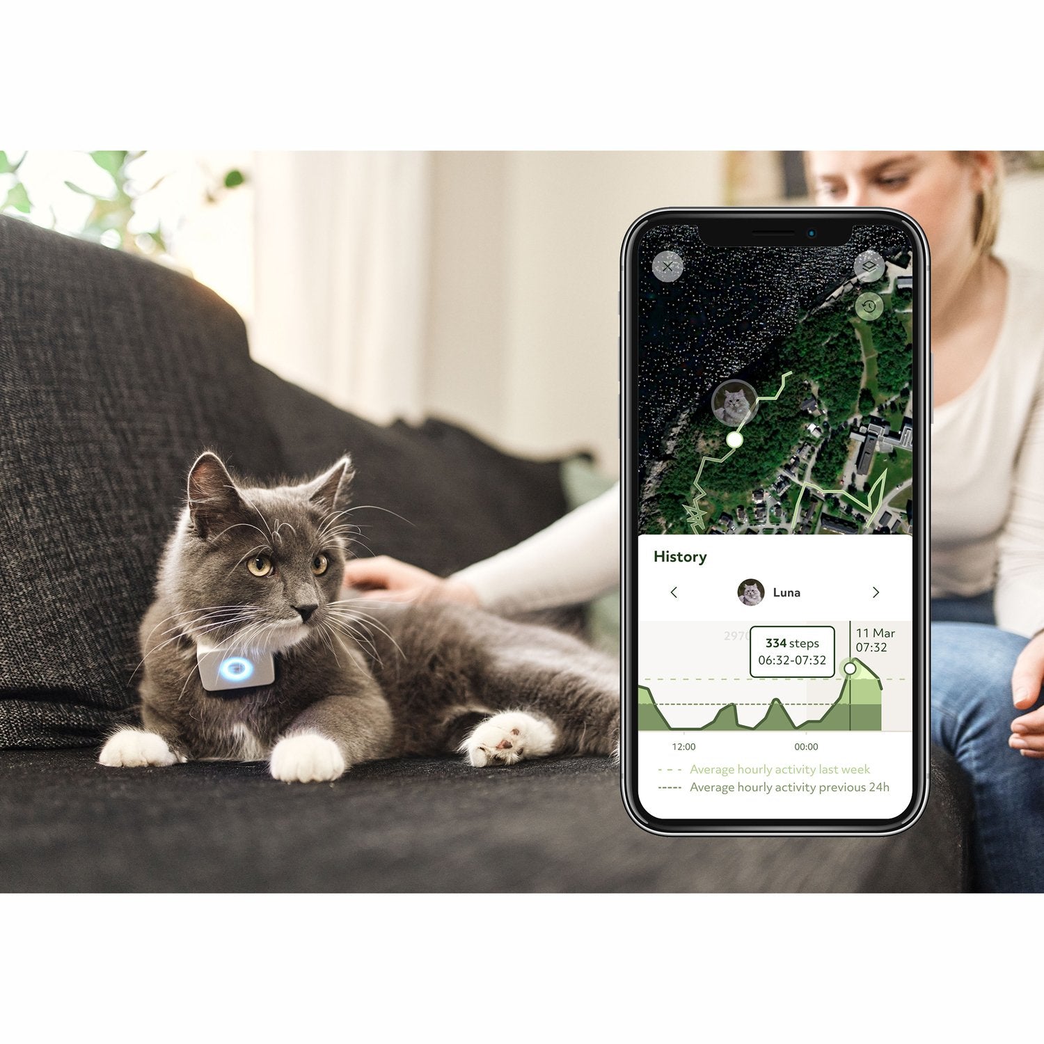 Lilcat 2 GPS Tracker for Cats