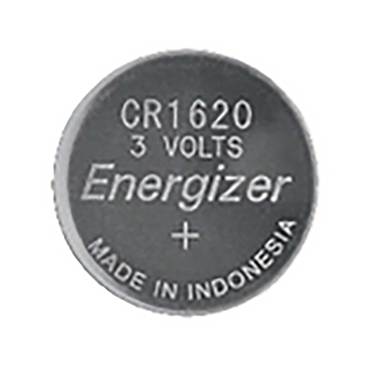 Lithium button cell battery CR1620 | 3 V DC | 81 mAh | 1-Blister | Silver