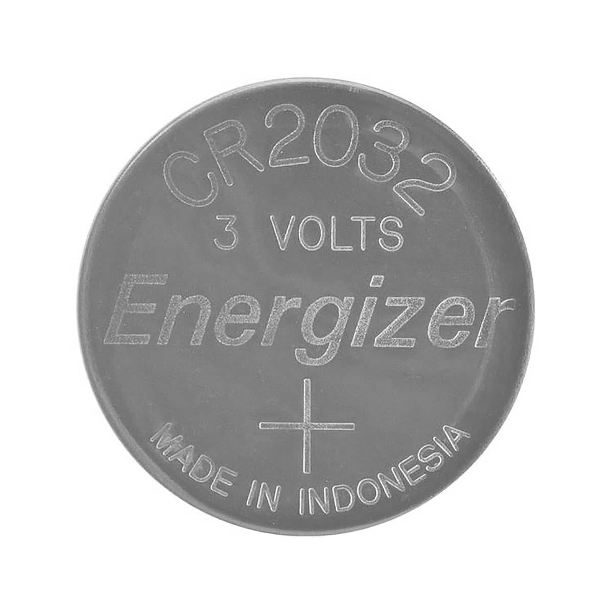 Lithium button cell battery CR2032 | 3 V DC | 235 mAh | 4-Blister | Silver