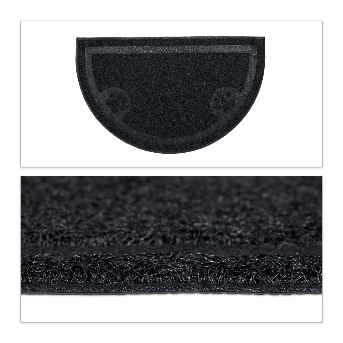 Litter box mat