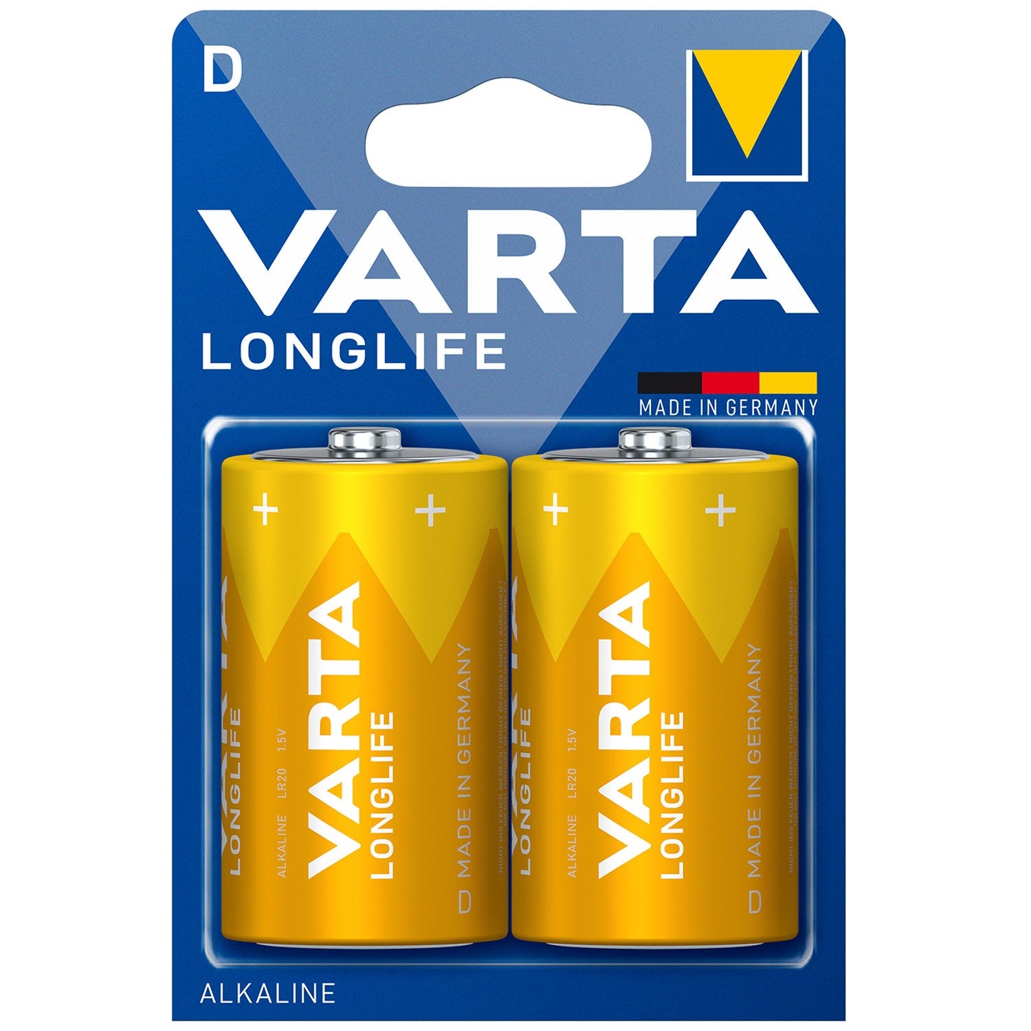 Longlife D / LR20 Battery 2-pack