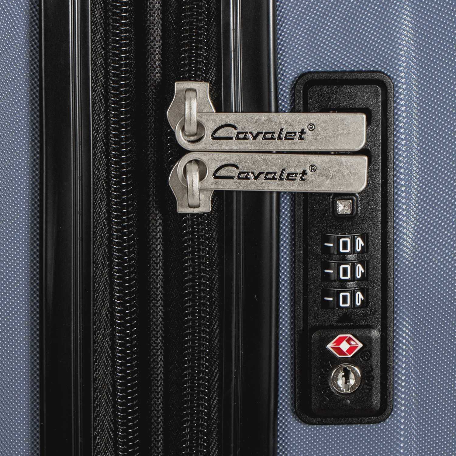 Luggage Set 3-Piece Blue – Cabin, Medium, Large