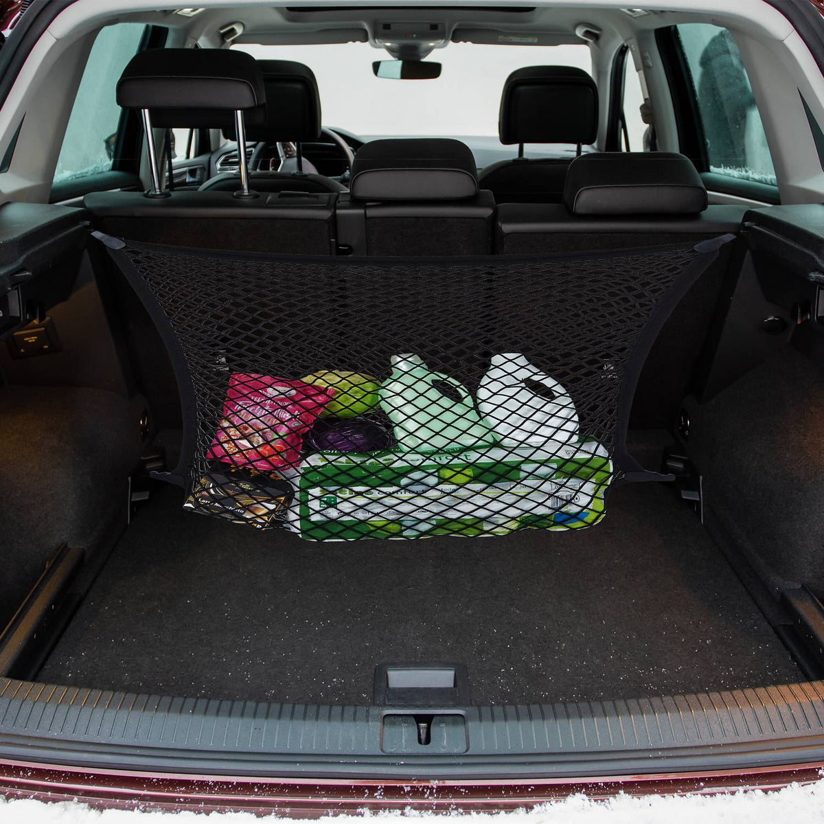 Luggage net for the car