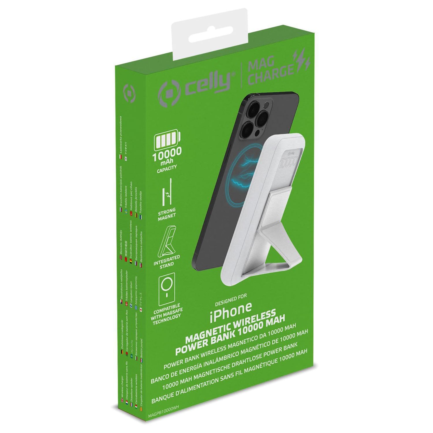 MAGPB10000 PowerBank 15W MagSafe Wireless charging 10,000mAh White