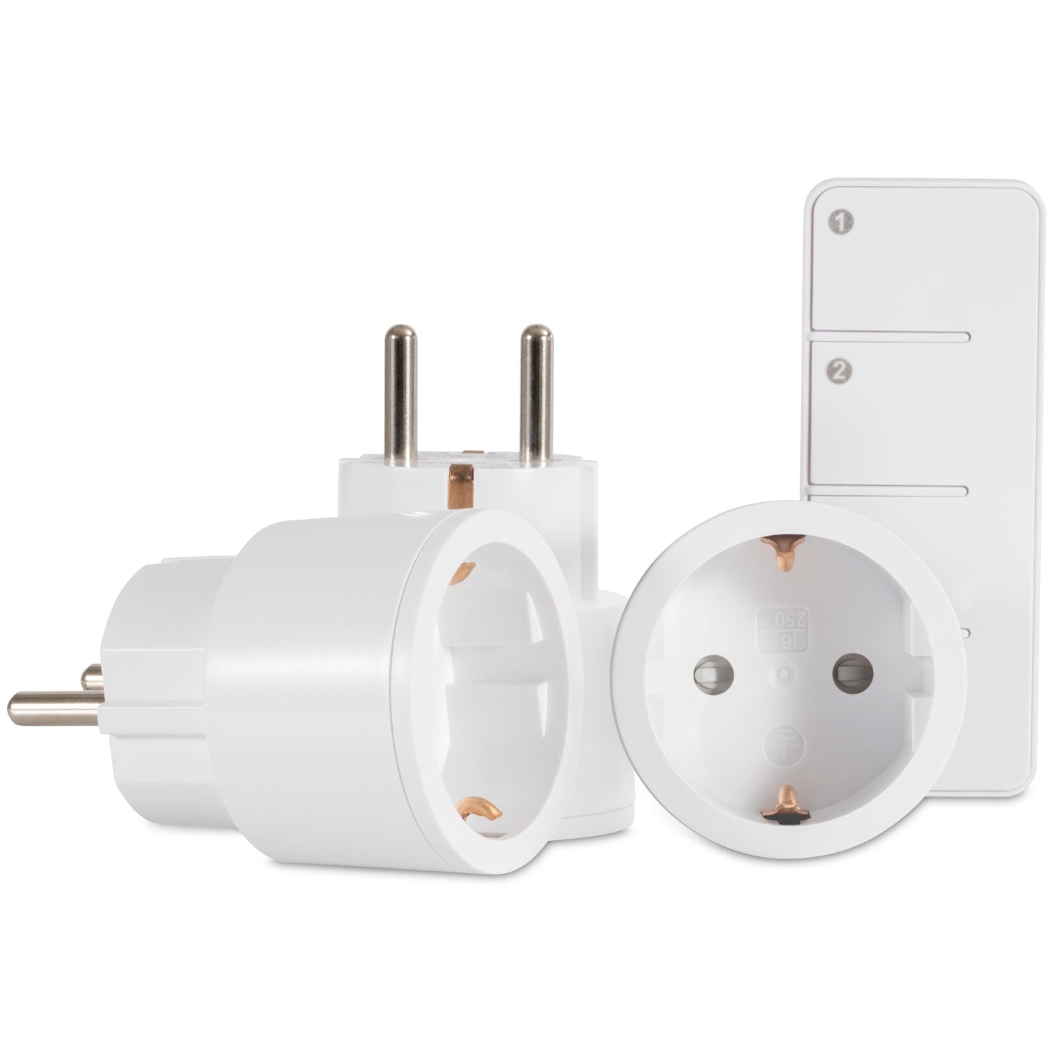 MYCR-2/SET 3 x mini plug-in On/Off incl remote control