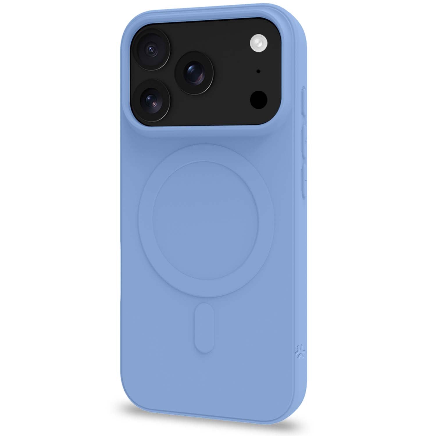 MagSafe-Compatible Soft Rubber Case, Light Blue, iPhone 18/17 Pro