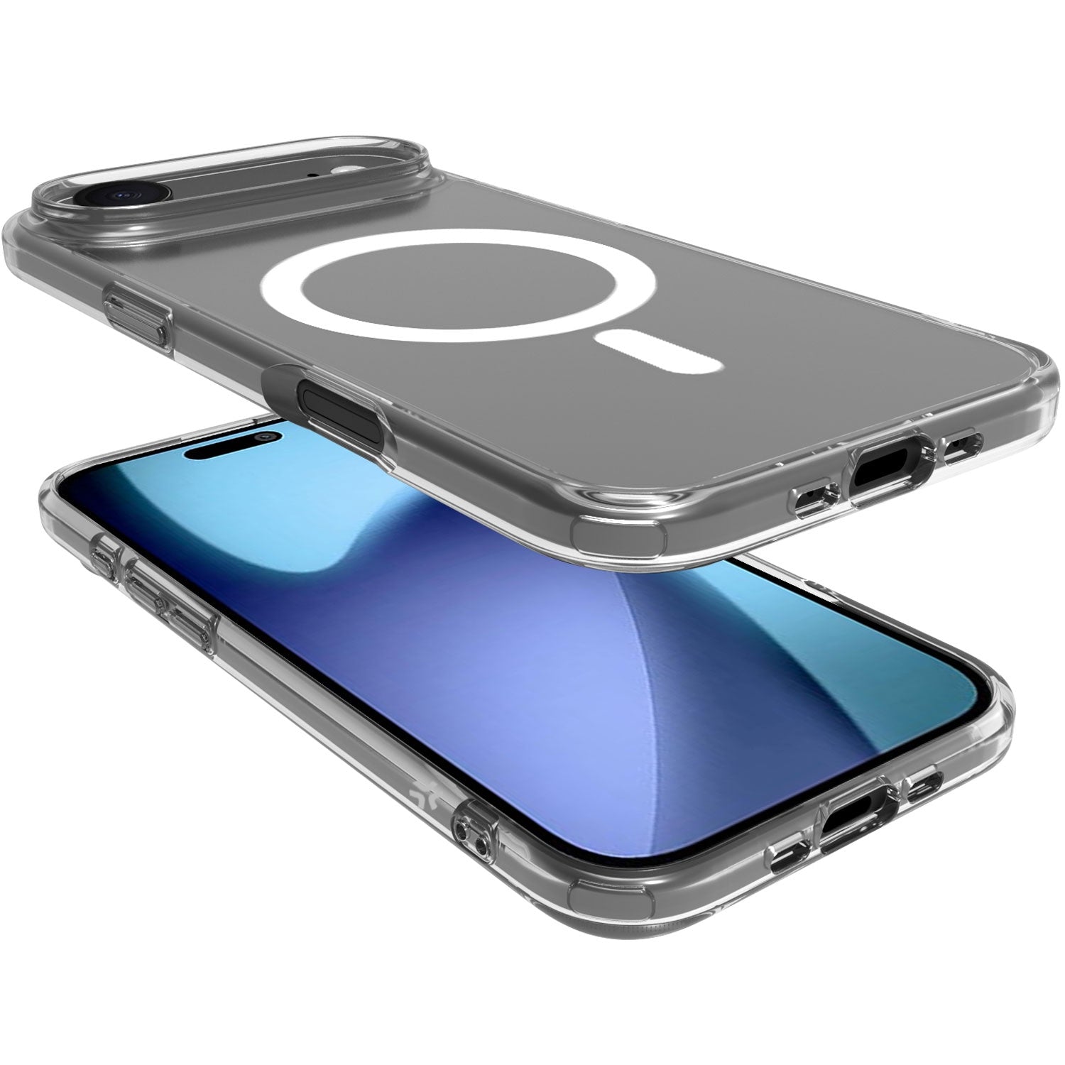 MagSafe-Compatible TPU Case for iPhone 17 Air, Clear