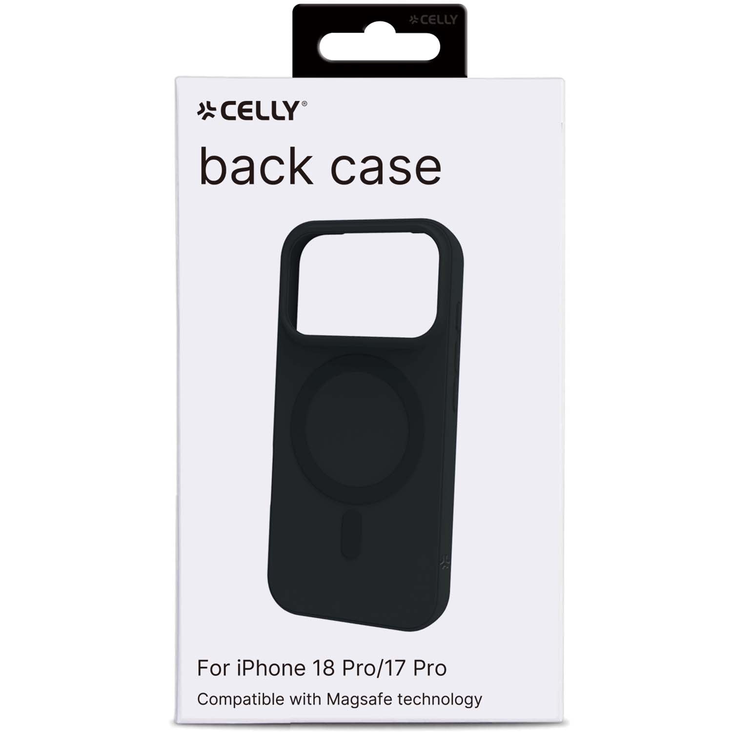 MagSafe-Compatible TPU Case for iPhone 18/17 Pro, Dark Silver