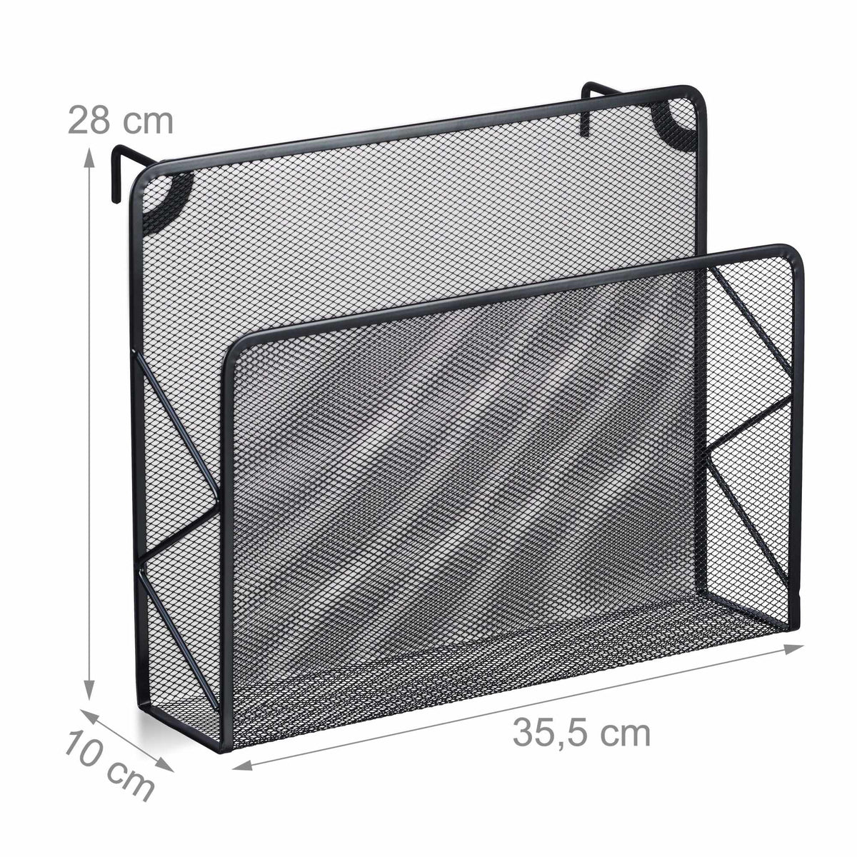Magazine holder wall