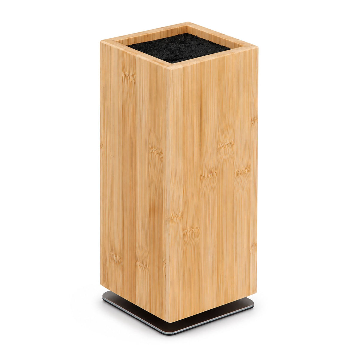 Magnetic Bamboo Knife Block with Bristle Insert