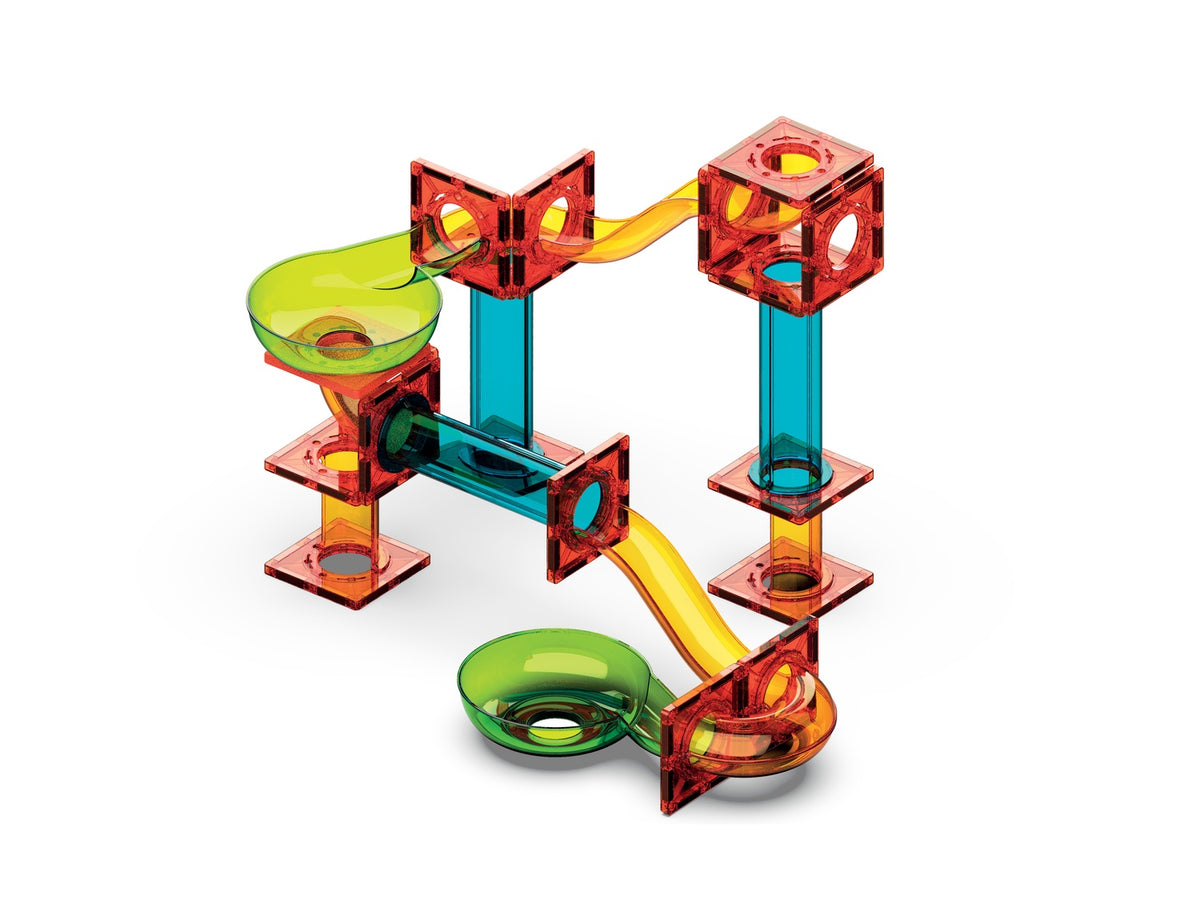 Magnetic Tiles Marble Run Set, 45 Pieces
